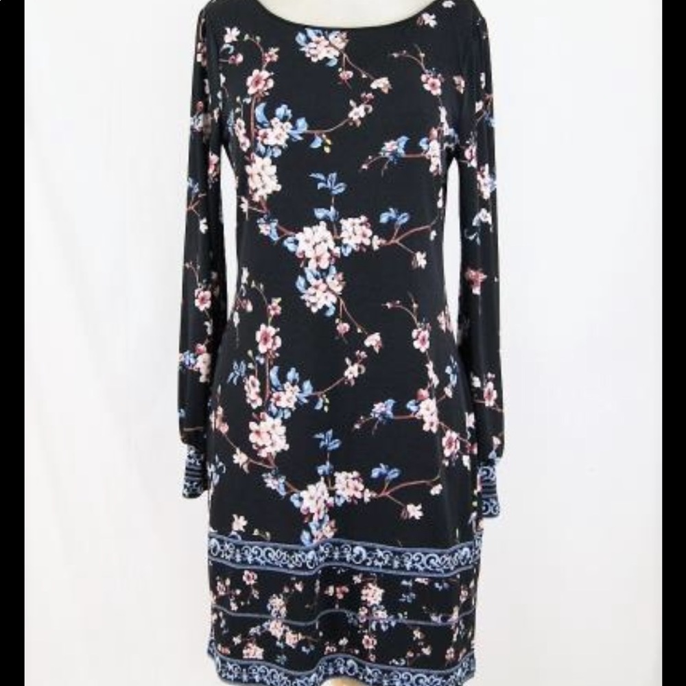 WHBM dress, floral. Size small. Worn once